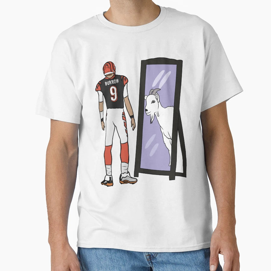 JB Mirror Goat T-Shirt - Custom Art Print Men Women - T-Shirt, Sweatshirt, Hoodie