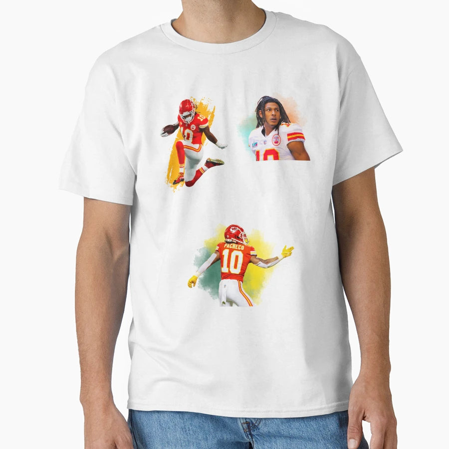 Isiah Pacheco Hd Set T-Shirt - Minimalist Print for Adults - T-Shirt, Sweatshirt, Hoodie