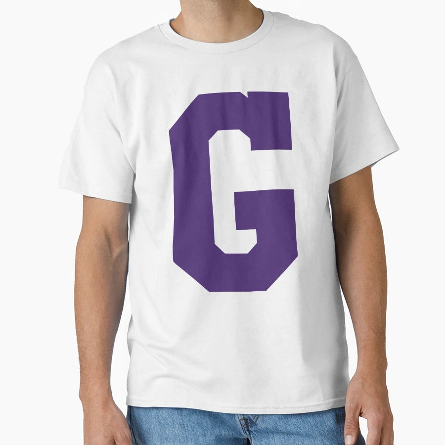 Alphabet Purple G Sports Letter G T-Shirt - Streetwear Style Men Women - T-Shirt, Sweatshirt, Hoodie