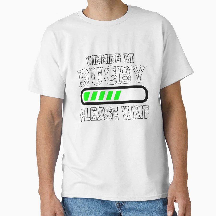 Funny Rugby Gift Winning Rugby T-Shirt - Aesthetic Graphic for Adults - T-Shirt, Sweatshirt, Hoodie