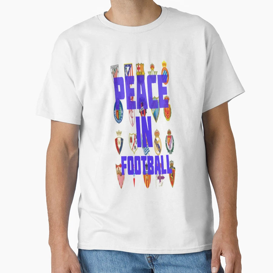 Peace Football T-Shirt - Trendy Graphic Men Women - T-Shirt, Sweatshirt, Hoodie