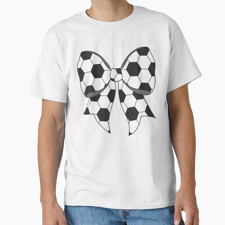 Soccer Bow by Magnolia Valley Art - Adult & Kids T-Shirts, Sweatshirts & Hoodies apparel design preview 1