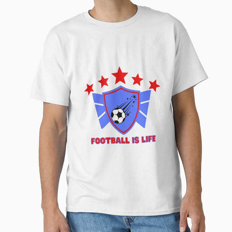 Football Is Life Coach Lasso T-Shirt - Unique Graphic Men Women - T-Shirt, Sweatshirt, Hoodie