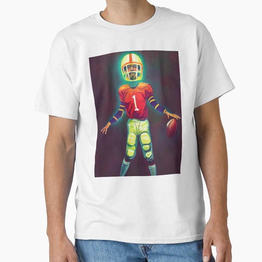 Football Player Hall T-Shirt - Streetwear Style Unisex - T-Shirt, Sweatshirt, Hoodie