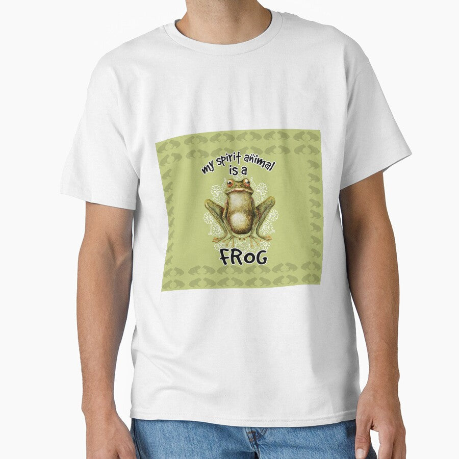 Frog Spirit Animal by LarinaBeauty - Adult & Kids T-Shirts, Sweatshirts & Hoodies apparel design preview 1