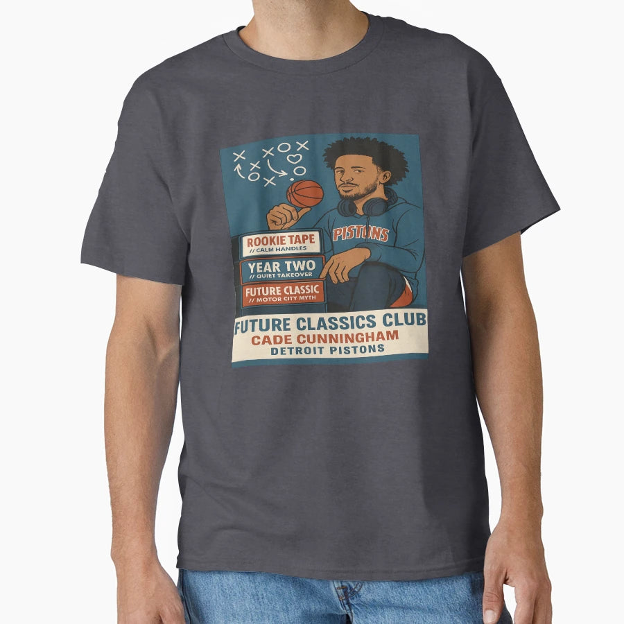 Future Classics Club Cade Cunningham T-Shirt - Custom Art Print Unisex - T-Shirt, Sweatshirt, Hoodie