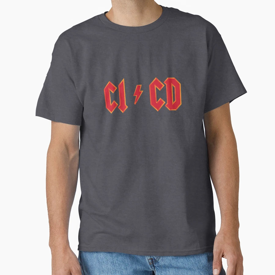 Ci Cd T-Shirt - Trendy Graphic Unisex - T-Shirt, Sweatshirt, Hoodie