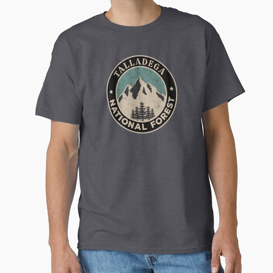 Talladega National Forest by graphic-map - Adult & Kids T-Shirts, Sweatshirts & Hoodies apparel design preview 1