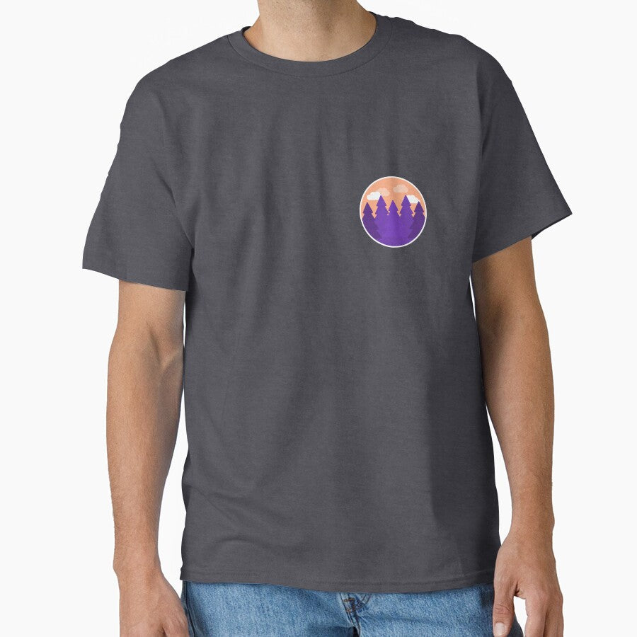 Landscape Forest by DMJPRINT - Adult & Kids T-Shirts, Sweatshirts & Hoodies apparel design preview 1