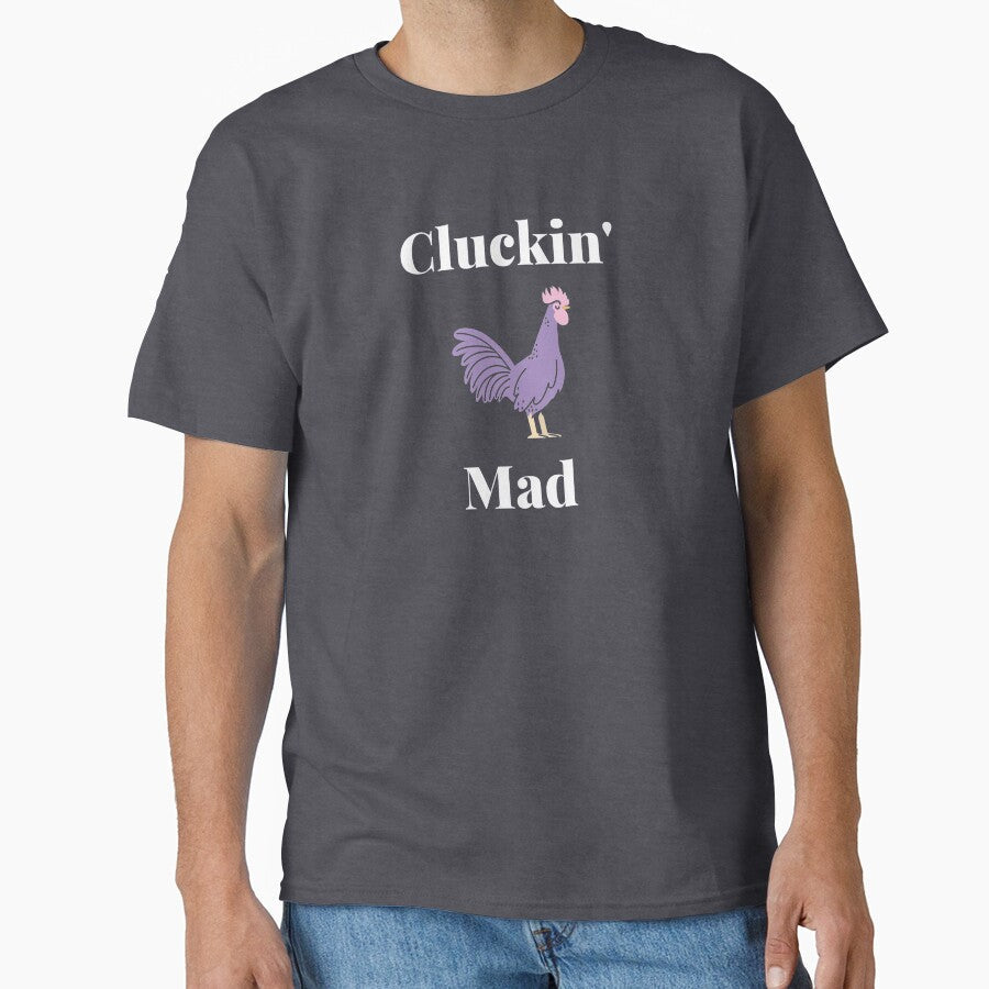 Cluckin' Mad Chicken by - Adult & Kids T-Shirts, Sweatshirts & Hoodies apparel design preview 1