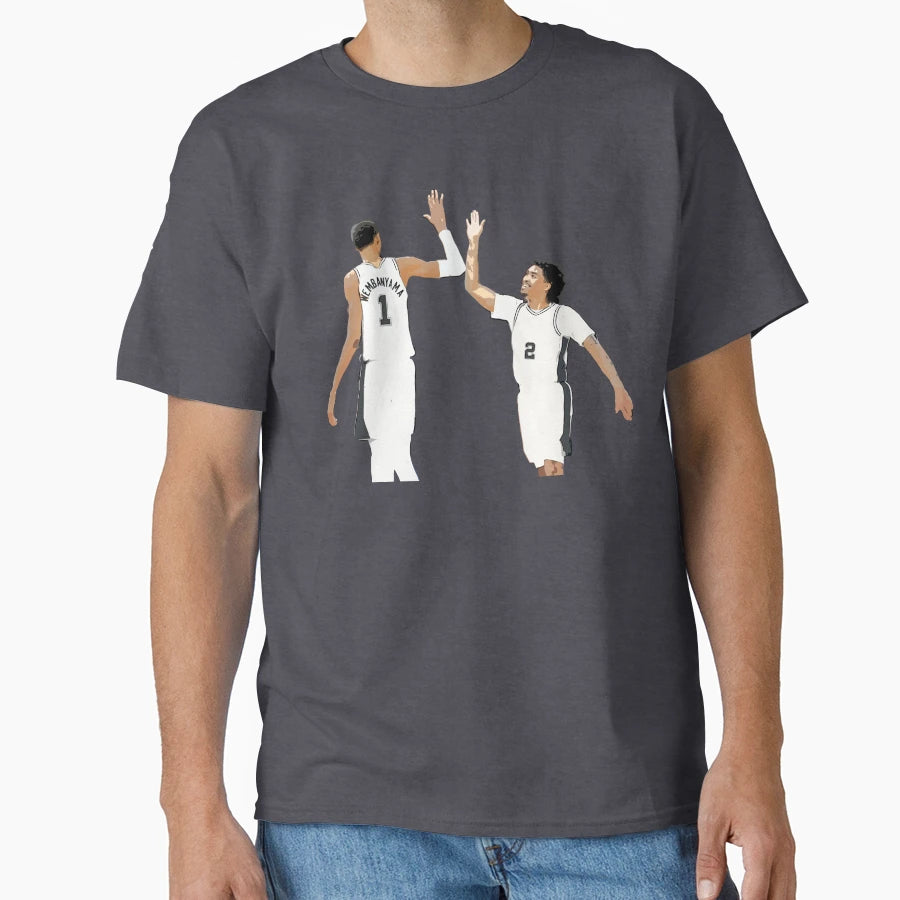 Victor Wembanyama Dylan Harper T-Shirt - Trendy Graphic Men Women - T-Shirt, Sweatshirt, Hoodie