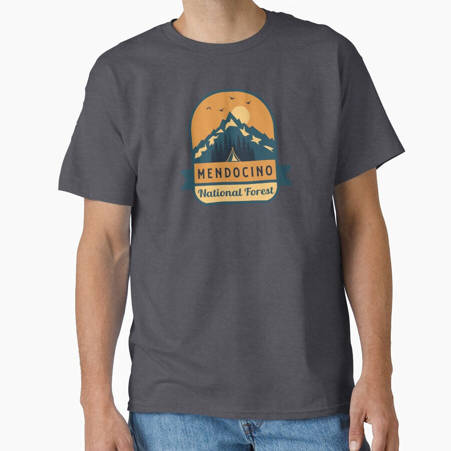 Mendocino National Forest by Nature-spirit - Adult & Kids T-Shirts, Sweatshirts & Hoodies apparel design preview 1