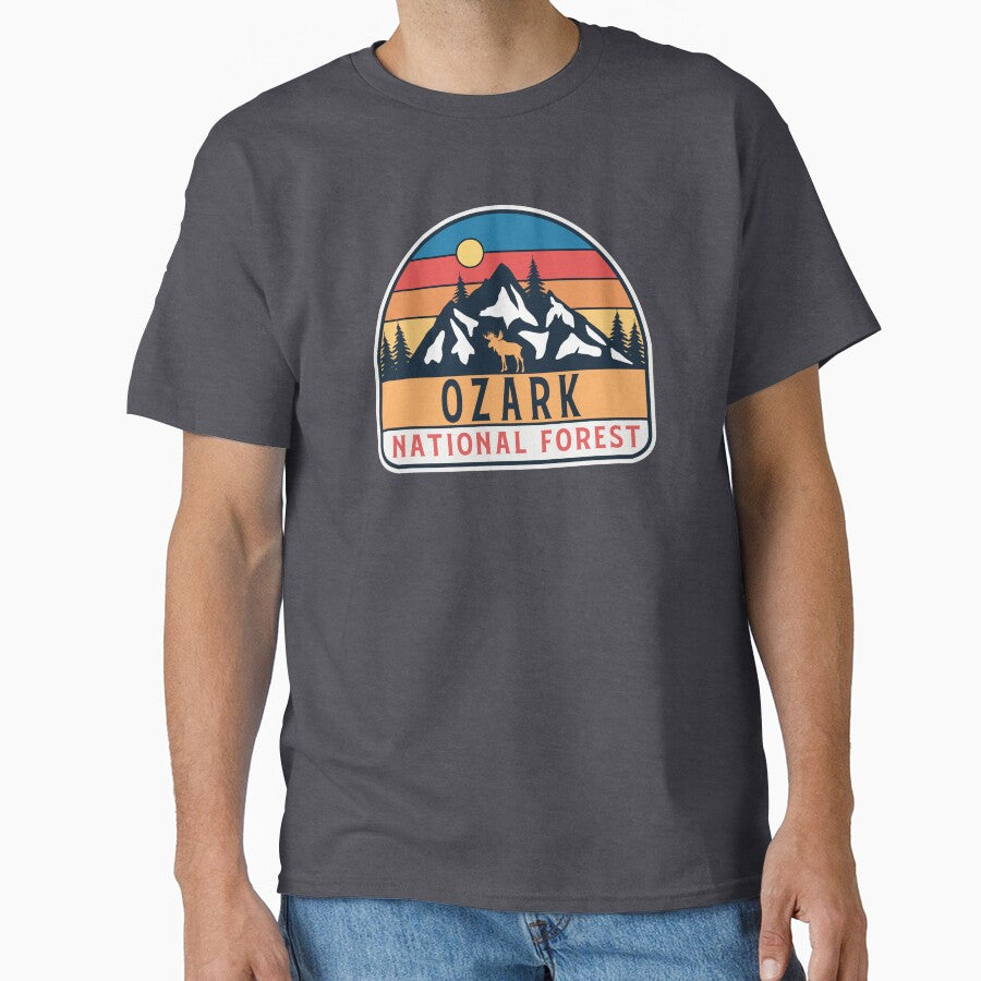 Ozark National Forest by nature-space - Adult & Kids T-Shirts, Sweatshirts & Hoodies apparel design preview 1