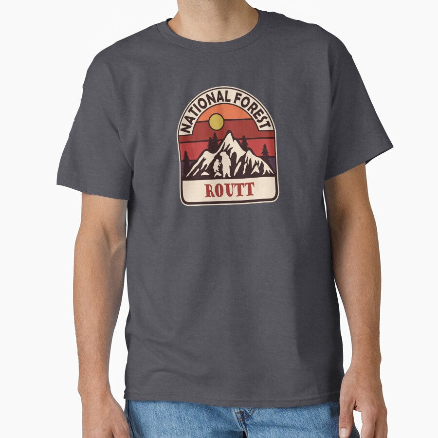 Routt National Forest by Nature-spirit - Adult & Kids T-Shirts, Sweatshirts & Hoodies apparel design preview 1