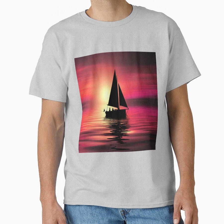 Blue ocean waves by virilamissa - Adult & Kids T-Shirts, Sweatshirts & Hoodies apparel design preview 1
