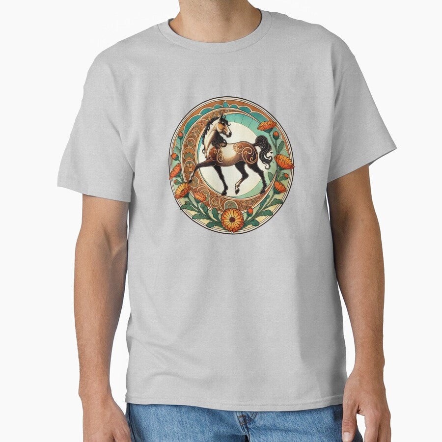 Horse by FrictionMaxxing - Adult & Kids T-Shirts, Sweatshirts & Hoodies apparel design preview 1