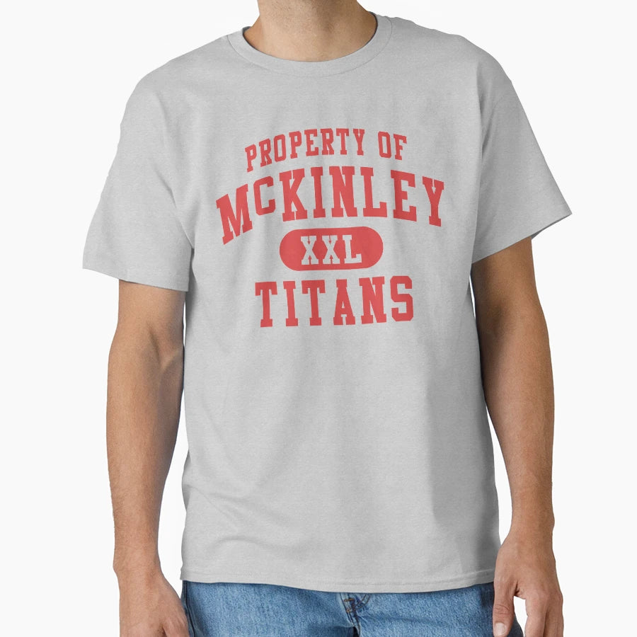 Glee Mckinley Titans Red T-Shirt - Aesthetic Graphic Unisex - T-Shirt, Sweatshirt, Hoodie