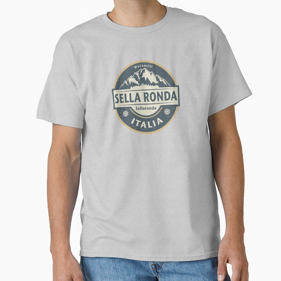 Sella Ronda, Italy by studio838 - Adult & Kids T-Shirts, Sweatshirts & Hoodies apparel design preview 1