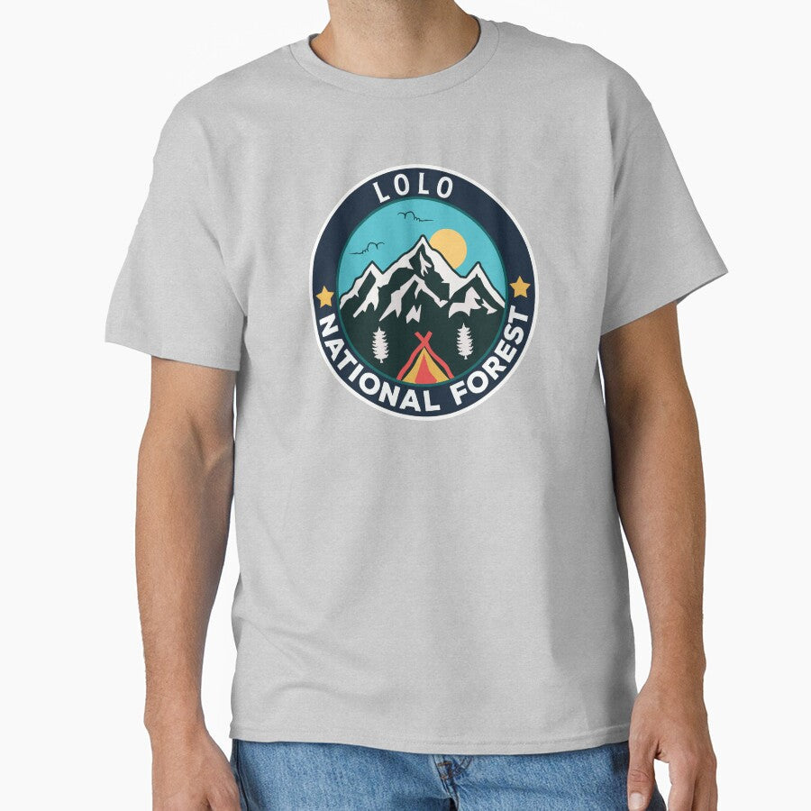 Lolo National Forest by nature-space - Adult & Kids T-Shirts, Sweatshirts & Hoodies apparel design preview 1