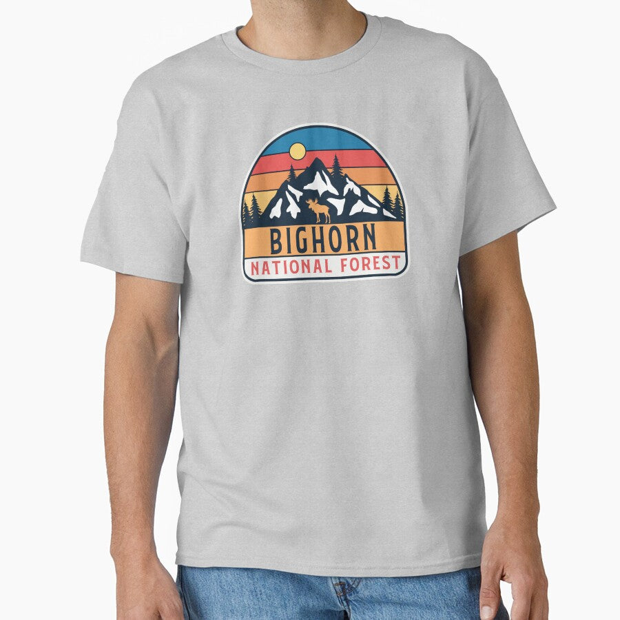 Bighorn National Forest by nature-space - Adult & Kids T-Shirts, Sweatshirts & Hoodies apparel design preview 1