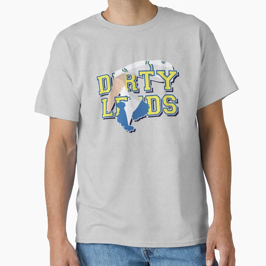 Dirty Leeds Scarf T-Shirt - Minimalist Print for Adults - T-Shirt, Sweatshirt, Hoodie