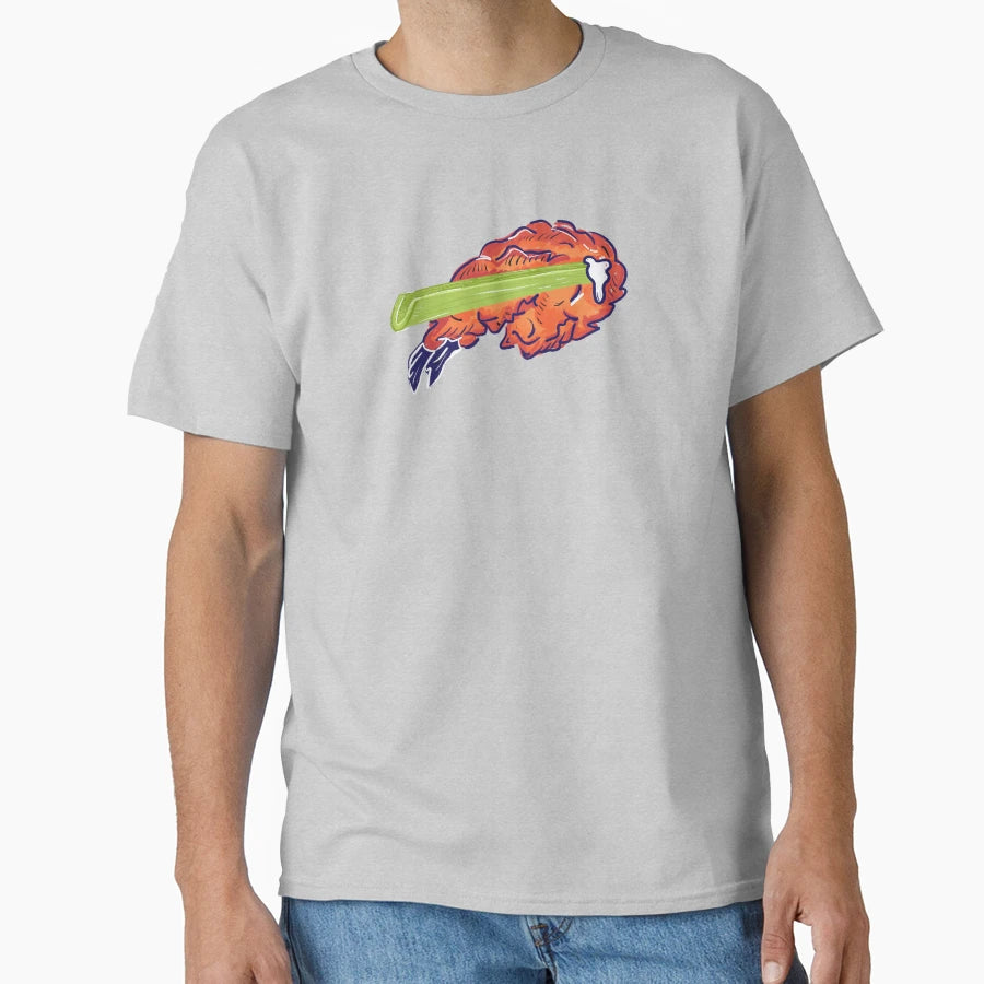 Buffalo Wing Color T-Shirt - Graphic Print Men Women - T-Shirt, Sweatshirt, Hoodie