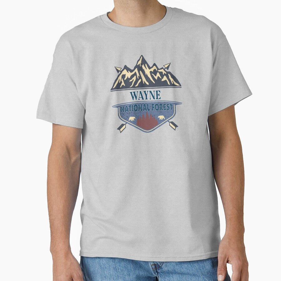 Wayne National forest by graphic-map - Adult & Kids T-Shirts, Sweatshirts & Hoodies apparel design preview 1