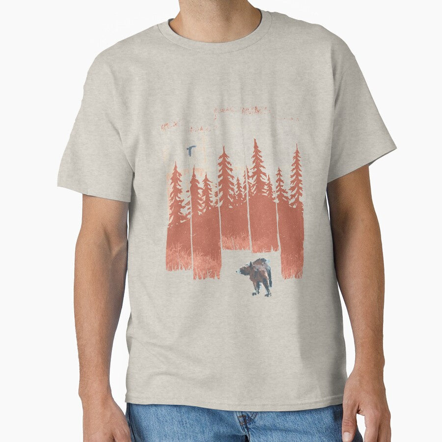 A Bear in the Wild... by ndtank - Adult & Kids T-Shirts, Sweatshirts & Hoodies apparel design preview 1