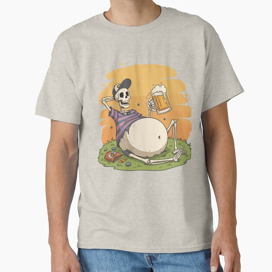 Beer is life for the belly by KFAKU - Adult & Kids T-Shirts, Sweatshirts & Hoodies apparel design preview 1