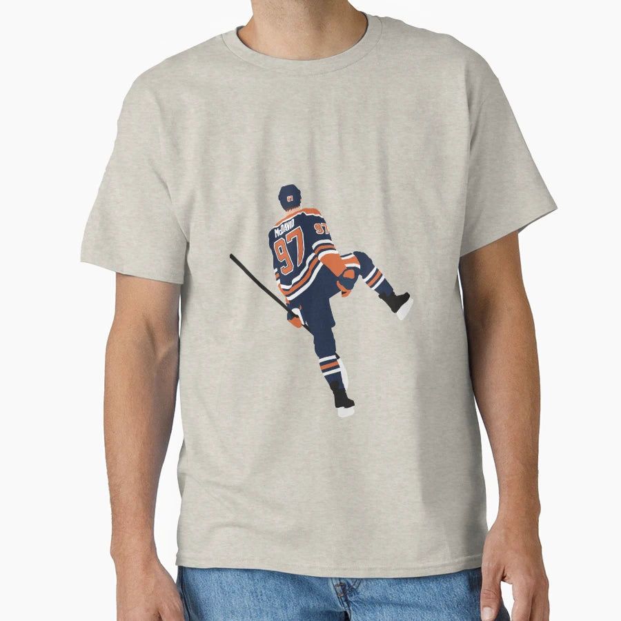 Connor Mcdavid Edmonton Oilers T-Shirt - Unique Graphic for Adults - T-Shirt, Sweatshirt, Hoodie