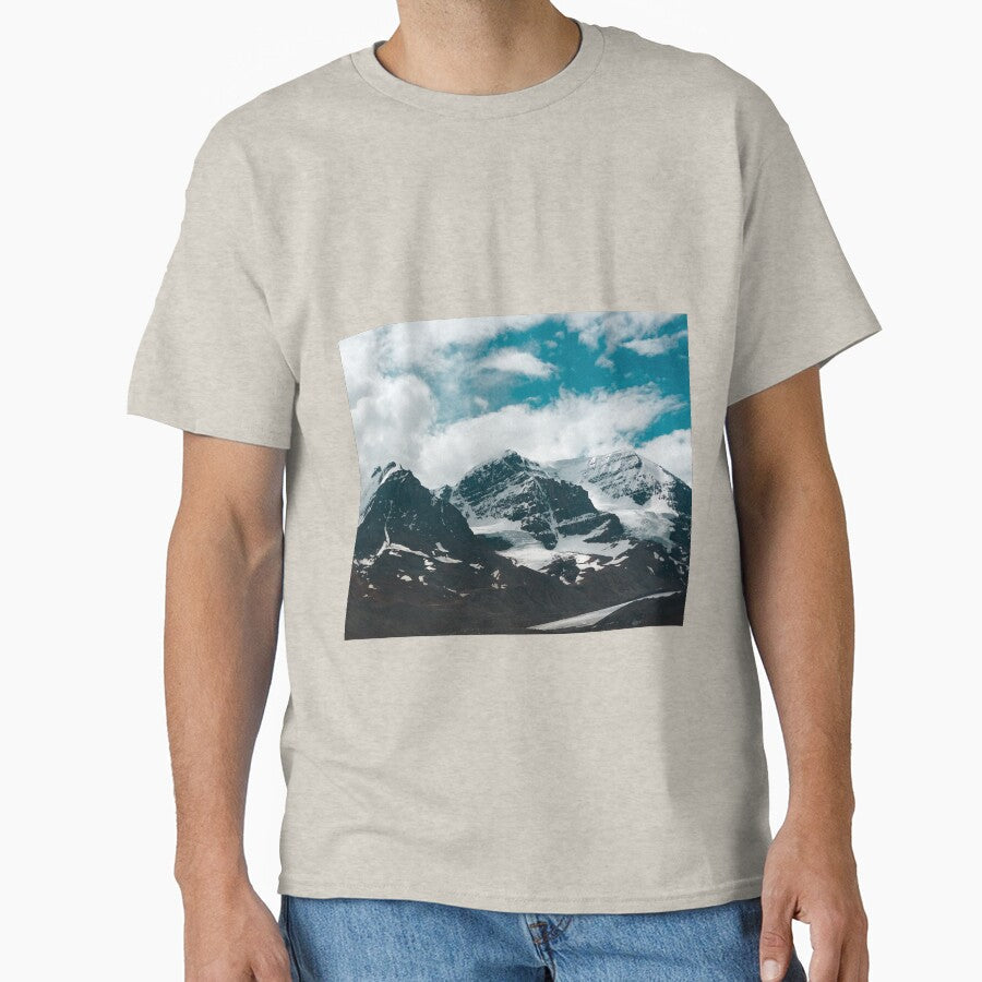 Blue Mountain Sky by LOKP - Adult & Kids T-Shirts, Sweatshirts & Hoodies apparel design preview 1