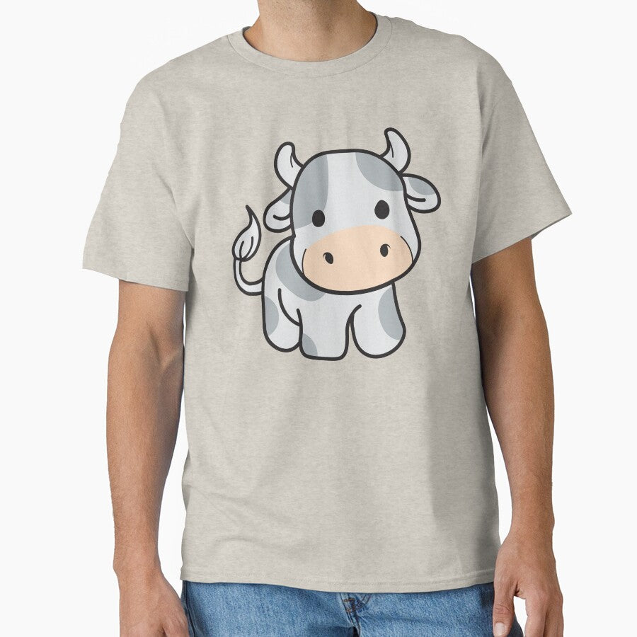 Adorable Cow Strawberry Mini Animal by ABCDeep - Adult & Kids T-Shirts, Sweatshirts & Hoodies apparel design preview 1