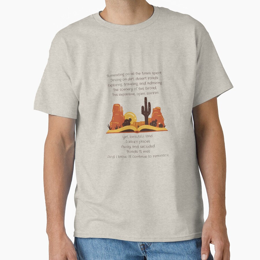 Desert Poem by PiecesOfEm - Adult & Kids T-Shirts, Sweatshirts & Hoodies apparel design preview 1