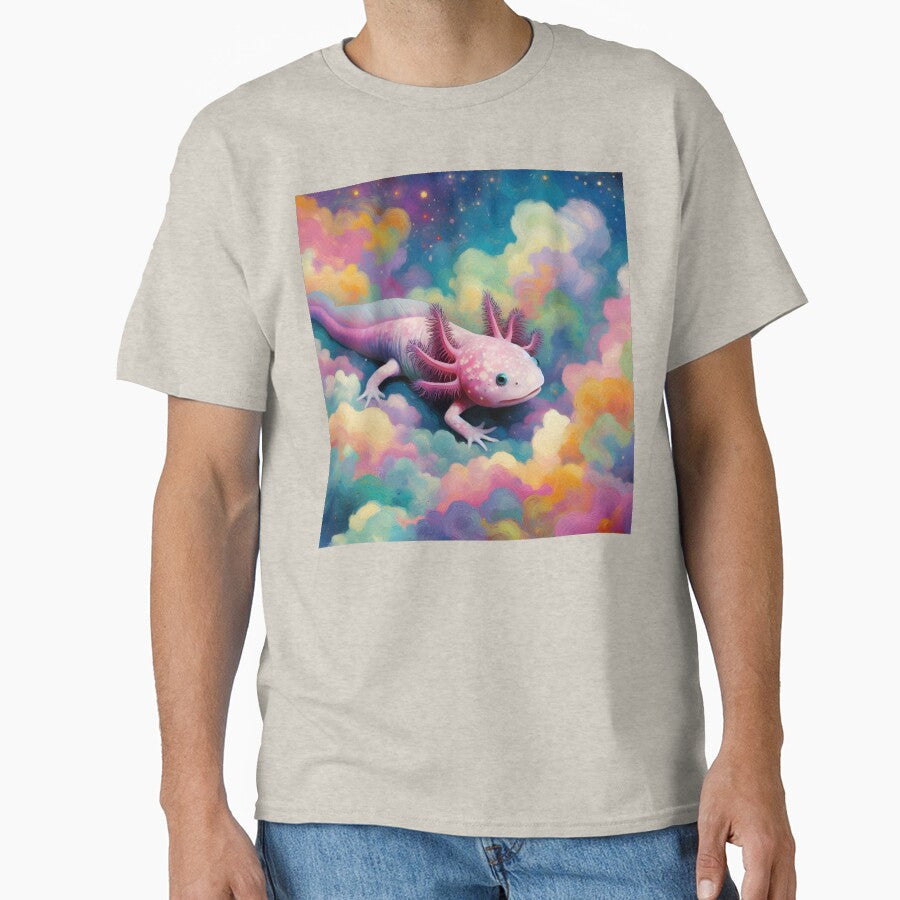 Axolotl Art #110 Lovers by ksgraphics222 - Adult & Kids T-Shirts, Sweatshirts & Hoodies apparel design preview 1