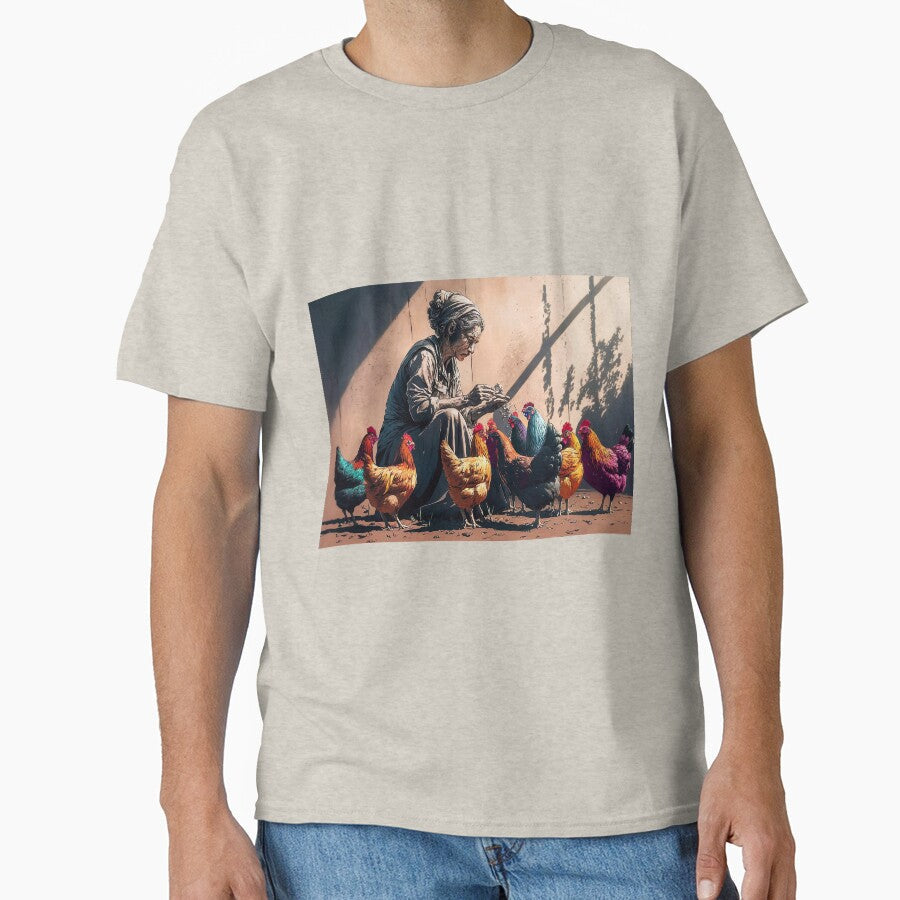 Hungry hens by M-Y-A-R-T- - Adult & Kids T-Shirts, Sweatshirts & Hoodies apparel design preview 1