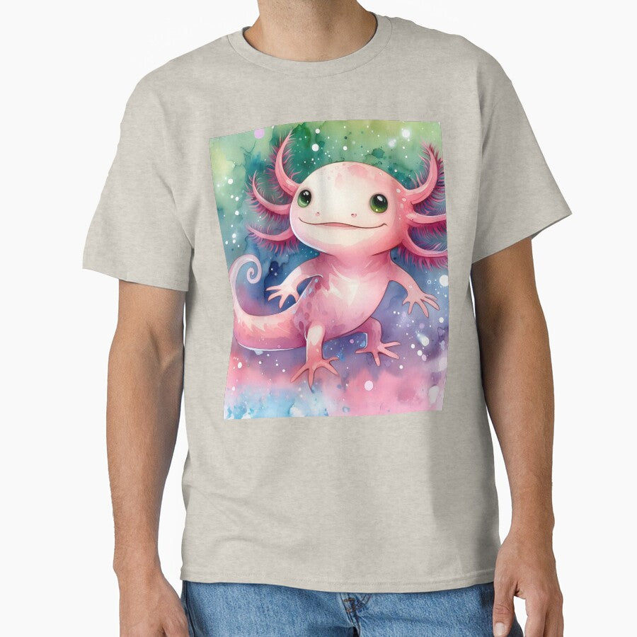 Axolotl Art #90 Lovers by ksgraphics222 - Adult & Kids T-Shirts, Sweatshirts & Hoodies apparel design preview 1