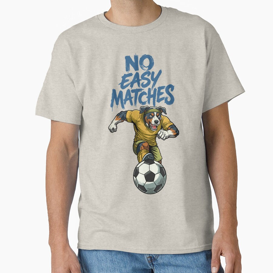 No Easy Matches Broholmer Soccer Power by CARPIO - Adult & Kids T-Shirts, Sweatshirts & Hoodies apparel design preview 1