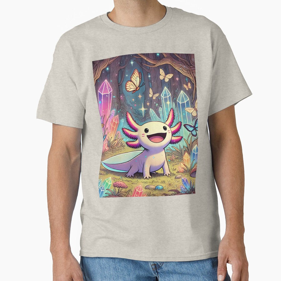Axolotl Art #166 Lovers by ksgraphics222 - Adult & Kids T-Shirts, Sweatshirts & Hoodies apparel design preview 1