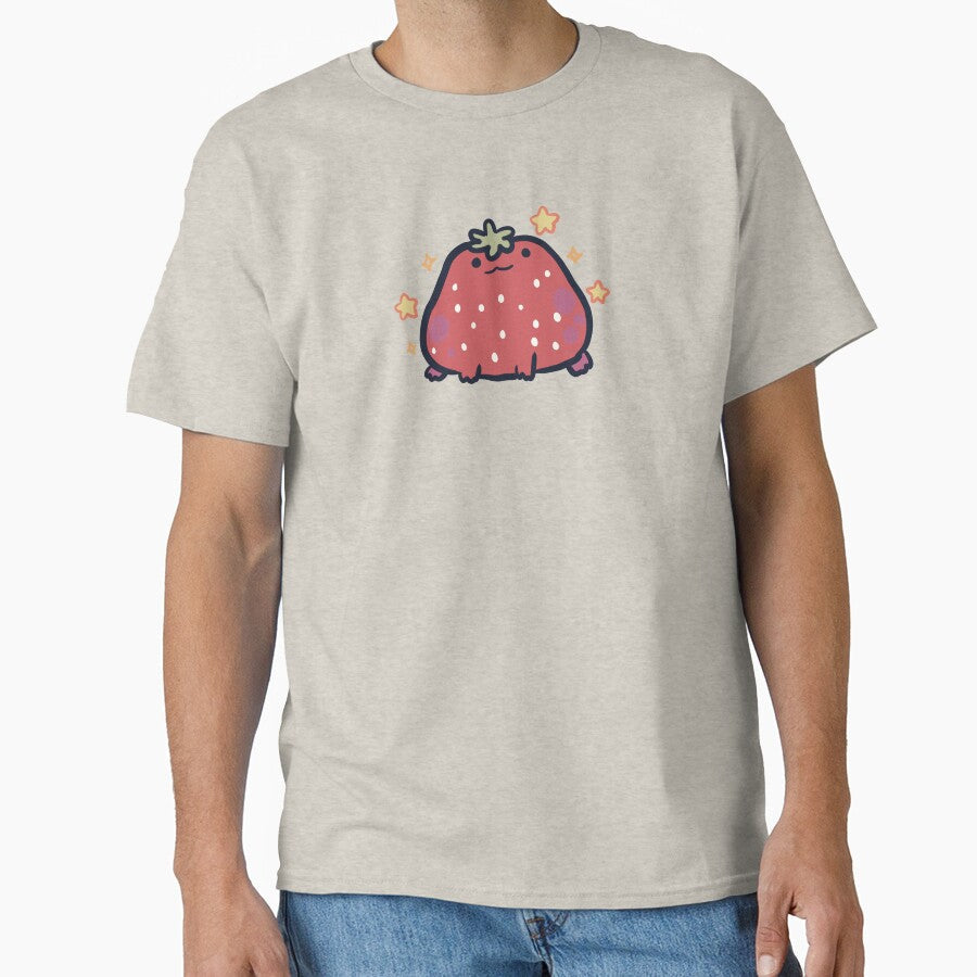 Strawberry frog by Artofmayara - Adult & Kids T-Shirts, Sweatshirts & Hoodies apparel design preview 1
