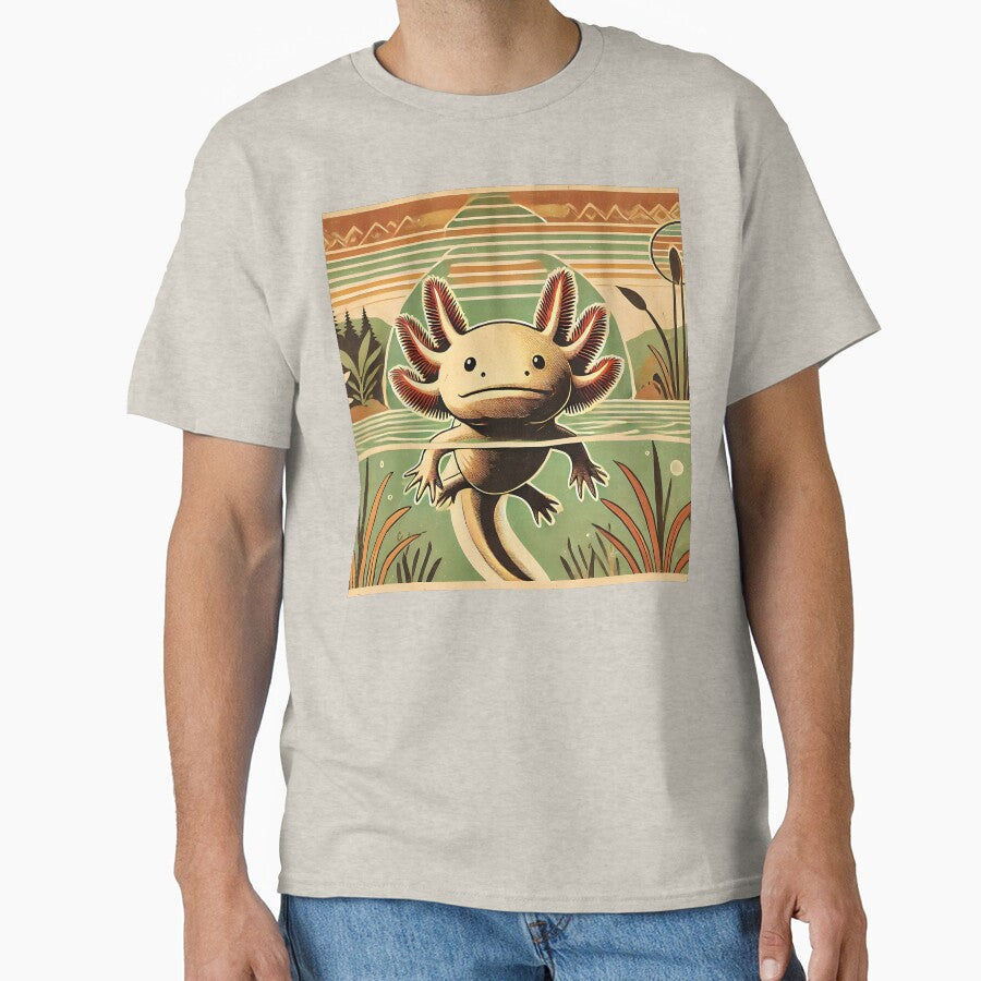 Axolotl Art #123 Lovers by ksgraphics222 - Adult & Kids T-Shirts, Sweatshirts & Hoodies apparel design preview 1