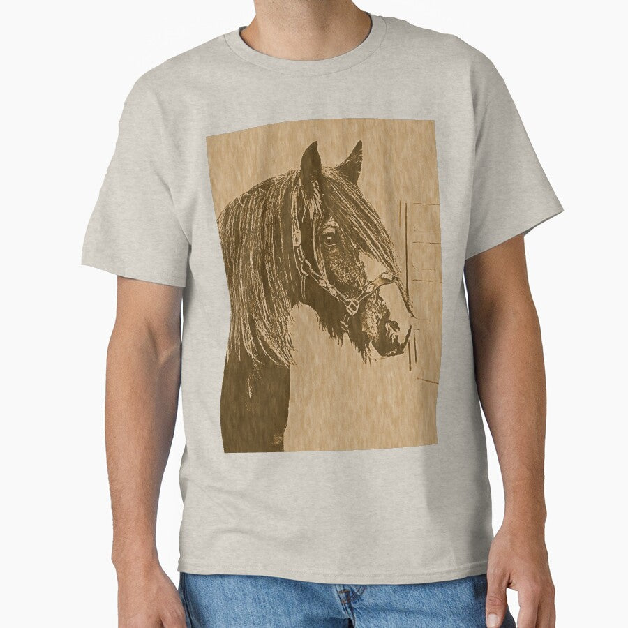 HEAVY HORSE ART FOR LOVERS, FIND THEM ON CASUAL WEAR, - Adult & Kids T-Shirts, Sweatshirts & Hoodies apparel design preview 1
