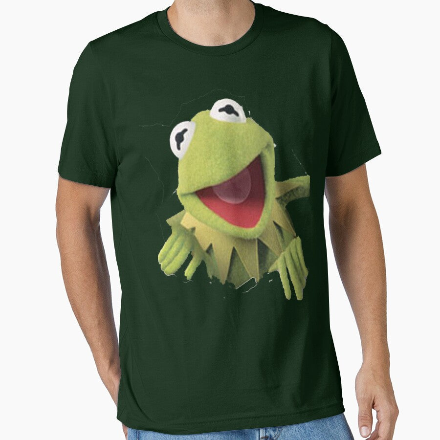 Kermit The Frog by rachick123 - Adult & Kids T-Shirts, Sweatshirts & Hoodies apparel design preview 1