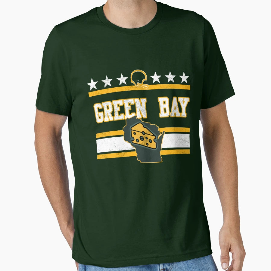 Green Bay Football T-Shirt - Unique Graphic Men Women - T-Shirt, Sweatshirt, Hoodie