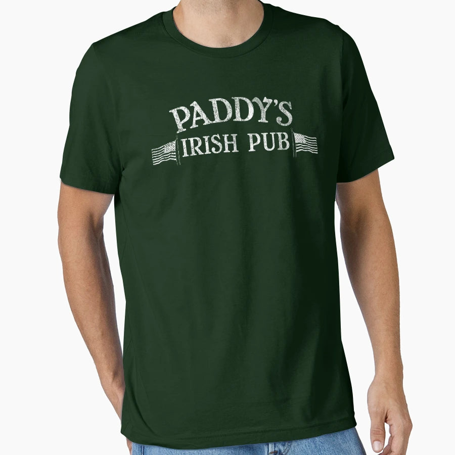 Paddys Irish Pub T-Shirt - Custom Art Print Unisex - T-Shirt, Sweatshirt, Hoodie