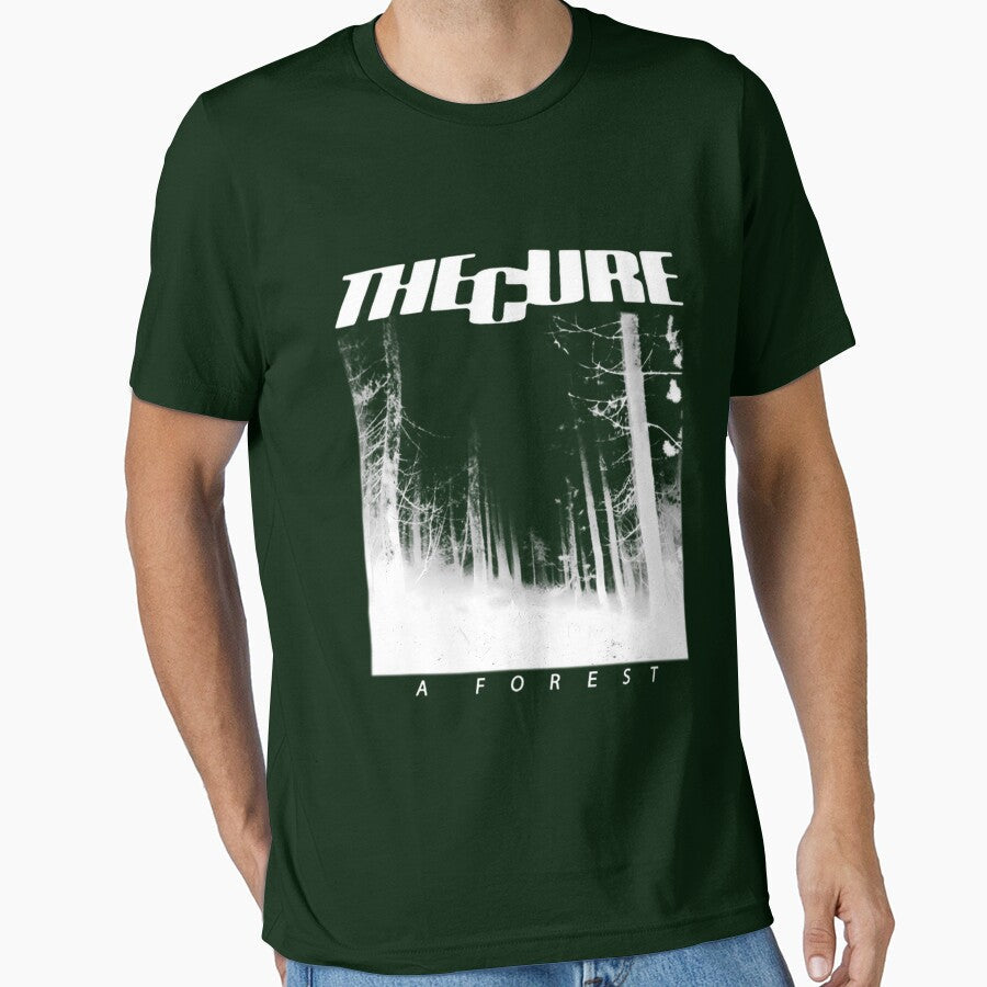 The Cure A Forest Dark Woods Band Graphic by - Adult & Kids T-Shirts, Sweatshirts & Hoodies apparel design preview 1