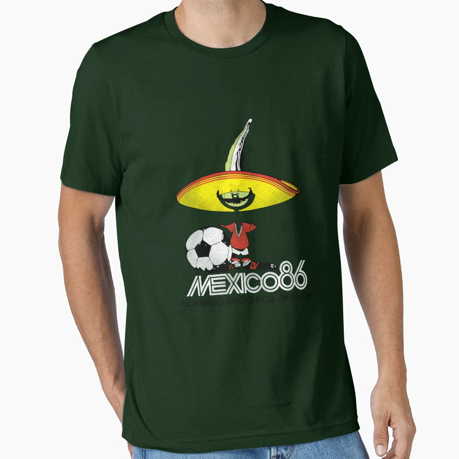 Mexico 86 T-Shirt - Casual Everyday Wear Men Women - T-Shirt, Sweatshirt, Hoodie