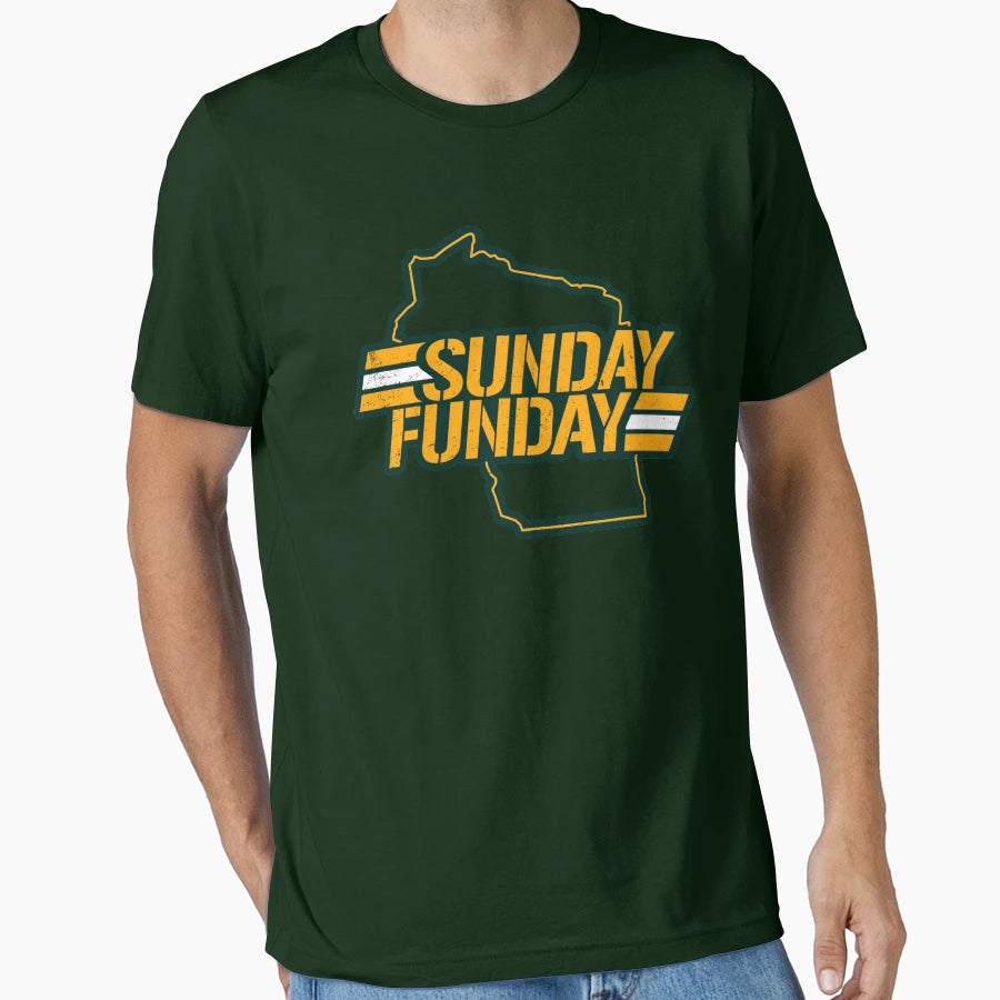 Green Bay And T-Shirt - Custom Art Print for Adults - T-Shirt, Sweatshirt, Hoodie