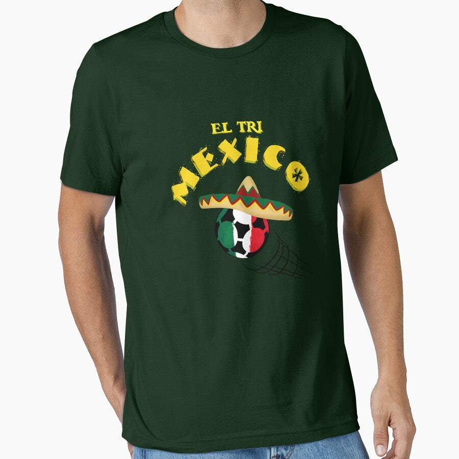 Mexico Soccer Tournament 2018 Mexican Team Fan Pride. - Adult & Kids T-Shirts, Sweatshirts & Hoodies apparel design preview 1