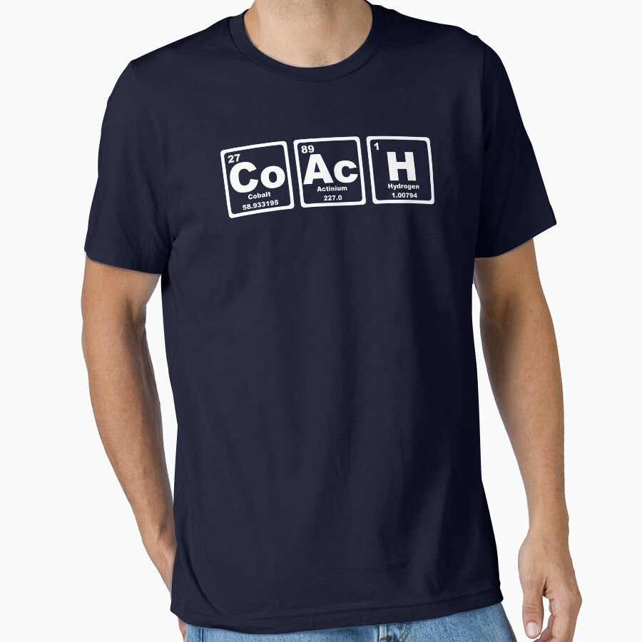Coach Periodic Table by Graphix - Adult & Kids T-Shirts, Sweatshirts & Hoodies apparel design preview 1