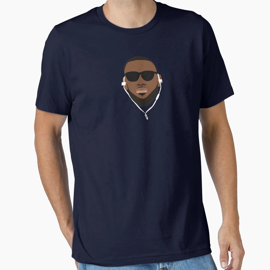 2017 Lebron James Sunglasses Earbuds T-Shirt - Unique Graphic Men Women - T-Shirt, Sweatshirt, Hoodie